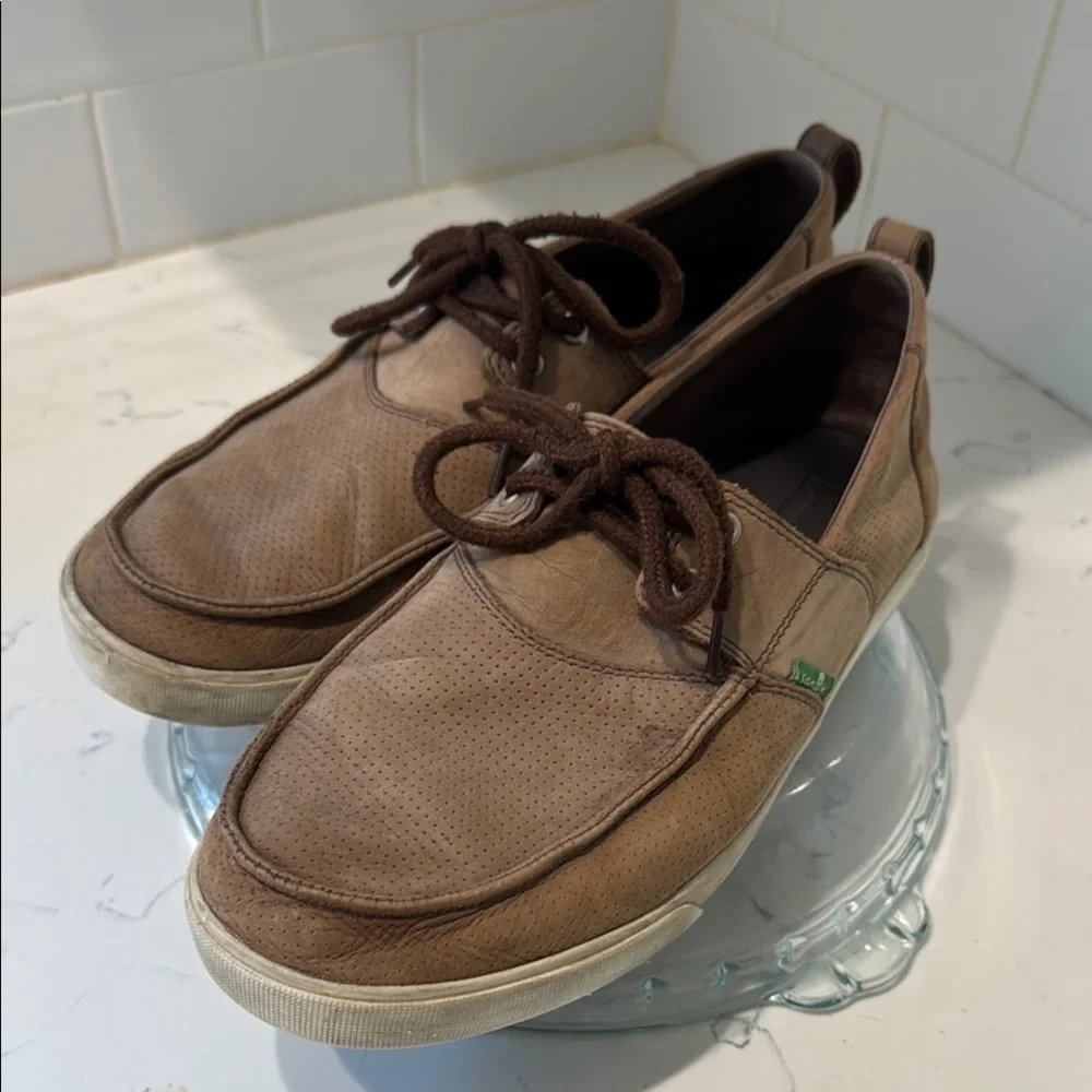 Sanuk Men's Brown Casual Shoes size 9